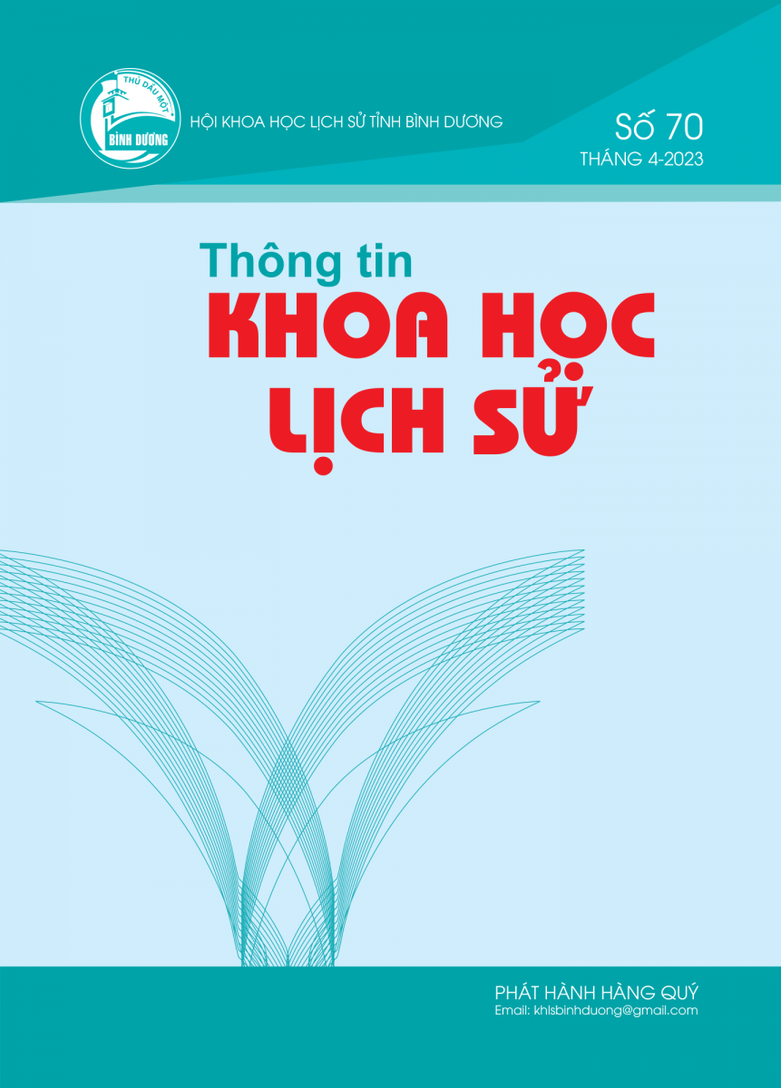 Thông báo đón đọc tập san KHLS Bình Dương số 70